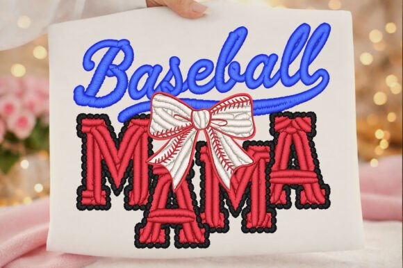Embroidered Preppy Baseball Mama: A Designer's Guide