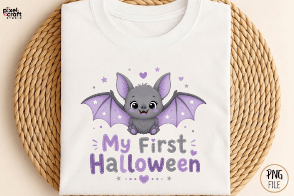 My First Halloween Pastel Baby Bat PNG: A Designer's Guide