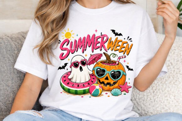 Summerween Vibes PNG: Spooky Meets Sunny