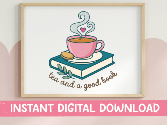 Tea and a Good Book: The Ultimate Cozy Design for Creative Projects