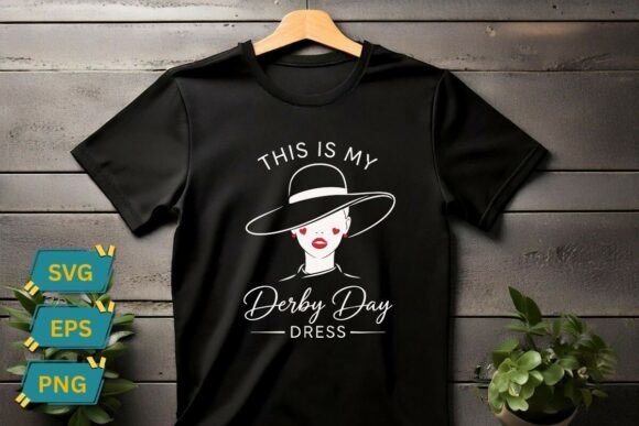 This is My Derby Day Dress: The Elegant Hat Vector
