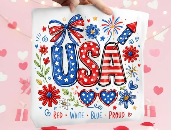 USA Patriotic PNG: A Whimsical Take on American Celebration