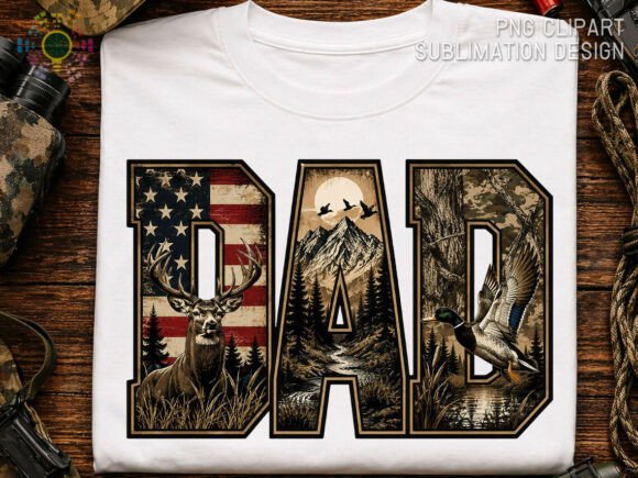 Vintage Hunting Dad PNG: Capturing Wilderness Spirit